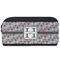 Red & Gray Polka Dots Shoe Bags - FRONT