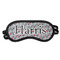 Red & Gray Polka Dots Sleeping Eye Masks - Front View