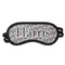 Red & Gray Polka Dots Sleeping Eye Mask (Personalized)