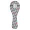 Red & Gray Polka Dots Spoon Rest Trivet - FRONT