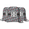 Red & Gray Polka Dots String Backpack - MAIN