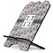 Red & Gray Polka Dots Stylized Tablet Stand - Side View