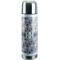 Red & Gray Polka Dots Stainless Steel Thermos (Personalized)