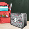 Red & Gray Polka Dots Tin Lunchbox - LIFESTYLE