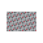 Red & Gray Polka Dots Tissue Paper Sheets - Small - Heavyweight