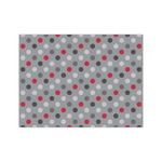 Red & Gray Polka Dots Tissue Paper Sheets - Medium - Lightweight