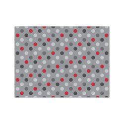 Red & Gray Polka Dots Tissue Paper Sheets - Medium - Lightweight