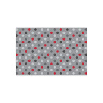 Red & Gray Polka Dots Tissue Paper Sheets - Small - Lightweight