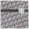Red & Gray Polka Dots Vinyl Document Wallet - Apvl