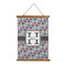 Red & Gray Polka Dots Wall Hanging Tapestry (Personalized)