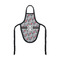 Red & Gray Polka Dots Wine Bottle Apron - FRONT/APPROVAL