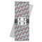 Red & Gray Polka Dots Yoga Mat Towel with Yoga Mat