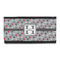 Red & Gray Polka Dots Leatherette Ladies Wallet (Personalized)