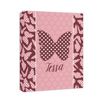 Polka Dot Butterfly Canvas Print - 11x14 (Personalized)