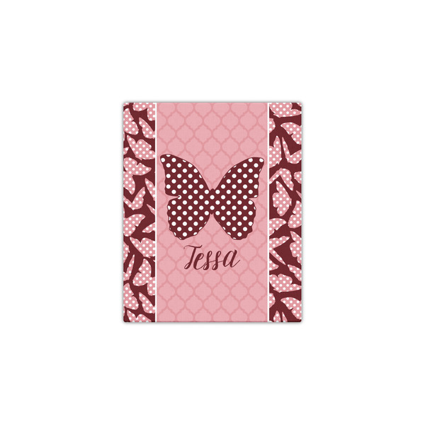 Polka Dot Butterfly 11x14 - Canvas Print - Front View