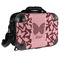 Polka Dot Butterfly 15" Hard Shell Briefcase - FRONT