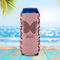 Polka Dot Butterfly 16oz Can Sleeve - LIFESTYLE