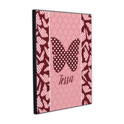 Polka Dot Butterfly Wood Prints (Personalized)