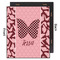 Polka Dot Butterfly 20x24 Wood Print - Front & Back View
