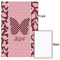 Polka Dot Butterfly 24x36 - Matte Poster - Front & Back