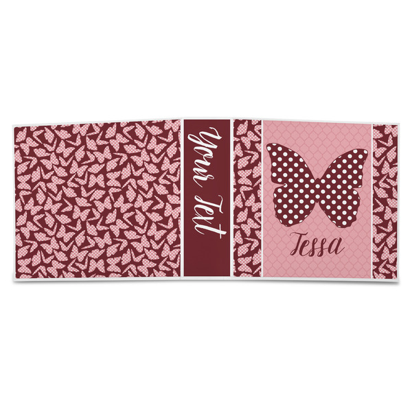 Polka Dot Butterfly 3-Ring Binder Approval- 3in