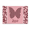 Polka Dot Butterfly 4' x 6' Patio Rug (Personalized)