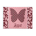 Polka Dot Butterfly Area Rug (Personalized)