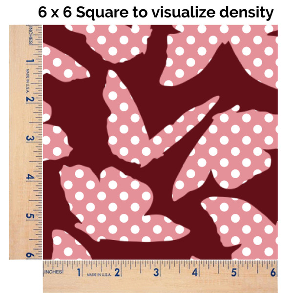 Polka Dot Butterfly 6x6 Swatch of Fabric