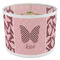 Polka Dot Butterfly 8" Drum Lampshade - ANGLE Poly-Film