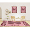 Polka Dot Butterfly 8'x10' Indoor Area Rugs - IN CONTEXT
