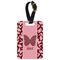 Polka Dot Butterfly Aluminum Luggage Tag (Personalized)