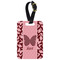 Polka Dot Butterfly Metal Luggage Tag w/ Name or Text