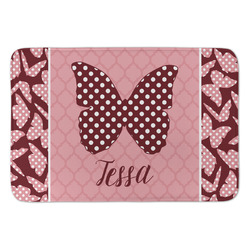 Polka Dot Butterfly Anti-Fatigue Kitchen Mat (Personalized)