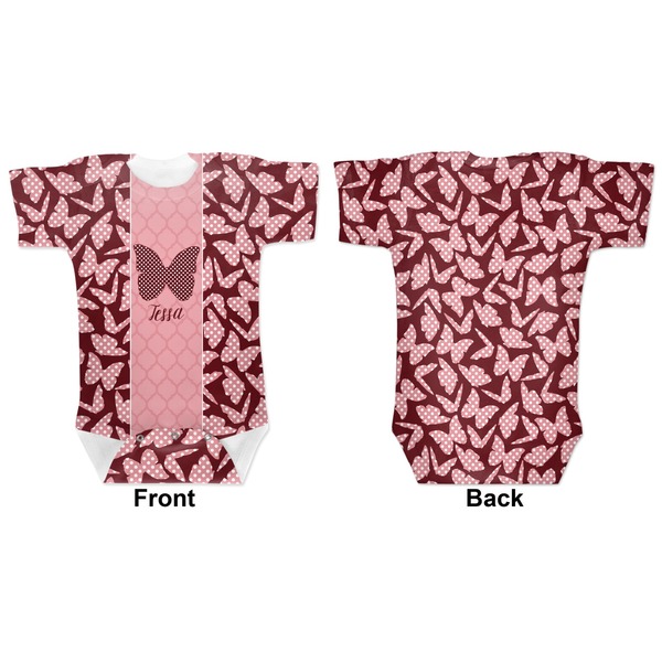 Polka Dot Butterfly Baby Bodysuit Approval