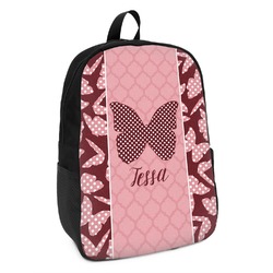 Polka Dot Butterfly Kids Backpack (Personalized)