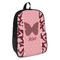 Polka Dot Butterfly Backpack - angled view