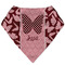 Polka Dot Butterfly Bandana Bib (Personalized)