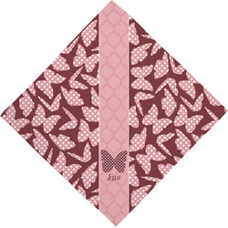 Polka Dot Butterfly Dog Bandana Scarf w/ Name or Text
