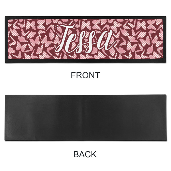 Polka Dot Butterfly Bar Mat - Large - APPROVAL