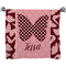 Polka Dot Butterfly Bath Towel (Personalized)