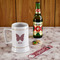 Polka Dot Butterfly Beer Stein - In Context