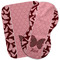 Polka Dot Butterfly Burp Cloth (Personalized)