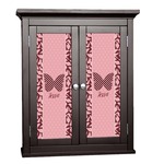 Polka Dot Butterfly Cabinet Decal - Medium (Personalized)