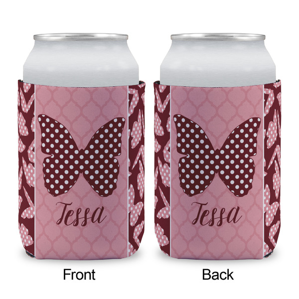 Polka Dot Butterfly Can Sleeve - APPROVAL (single)