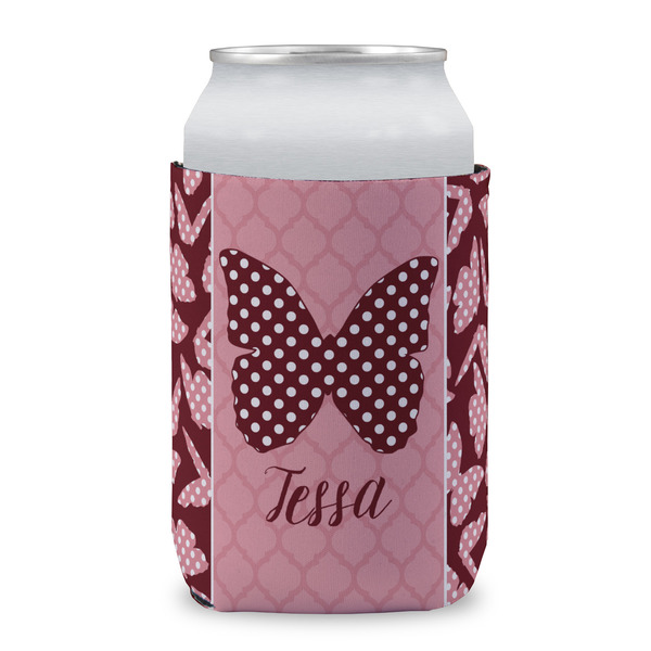 Polka Dot Butterfly Can Sleeve