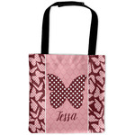 Polka Dot Butterfly Auto Back Seat Organizer Bag (Personalized)