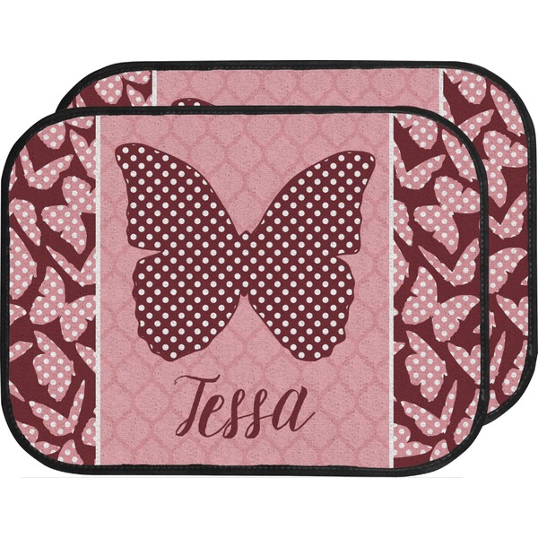 Polka Dot Butterfly Carmat Aggregate Back