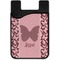 Polka Dot Butterfly Cell Phone Credit Card Holder