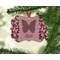 Polka Dot Butterfly Christmas Ornament (On Tree)