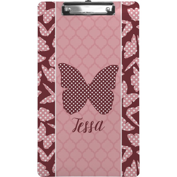 Polka Dot Butterfly Clipboard (Legal)